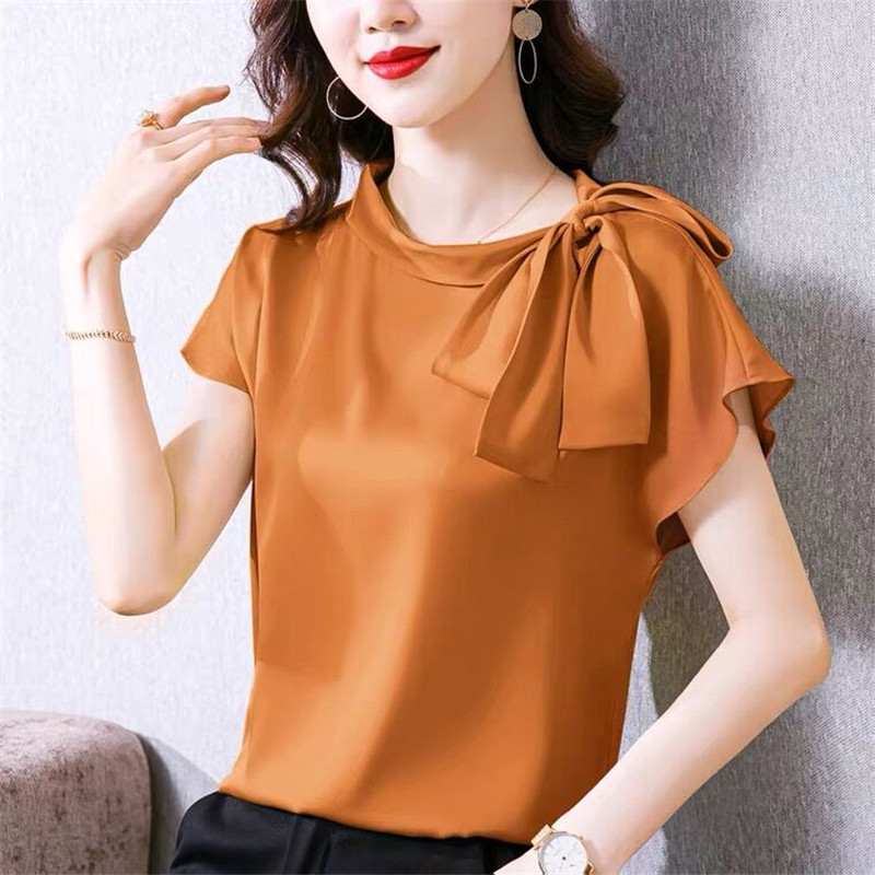 Silk Blouse - قمصان حريرية للسيدات العاملات، بلوزات شيفون