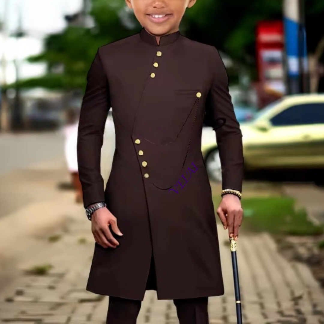 بدلة أطفال بنمط أفريقي مخصصة،  - مراجعة Formal Dress وسعره