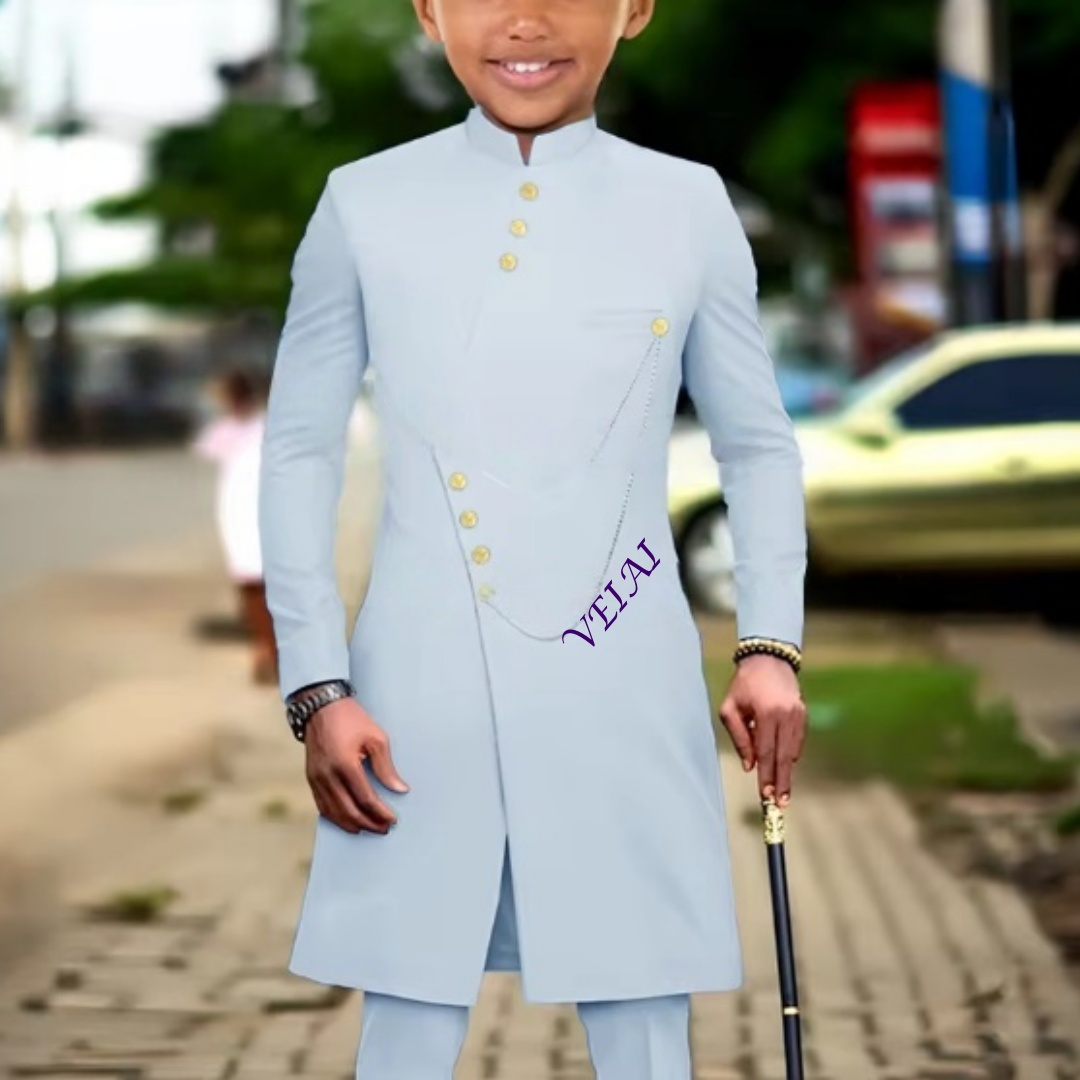 بدلة أطفال بنمط أفريقي مخصصة،  - مراجعة Formal Dress وسعره