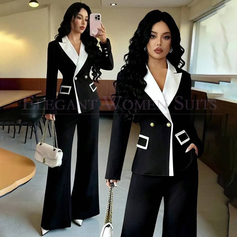 بدلات نسائية فاخرة سوداء من قط - مراجعة Womens Blazer وسعره