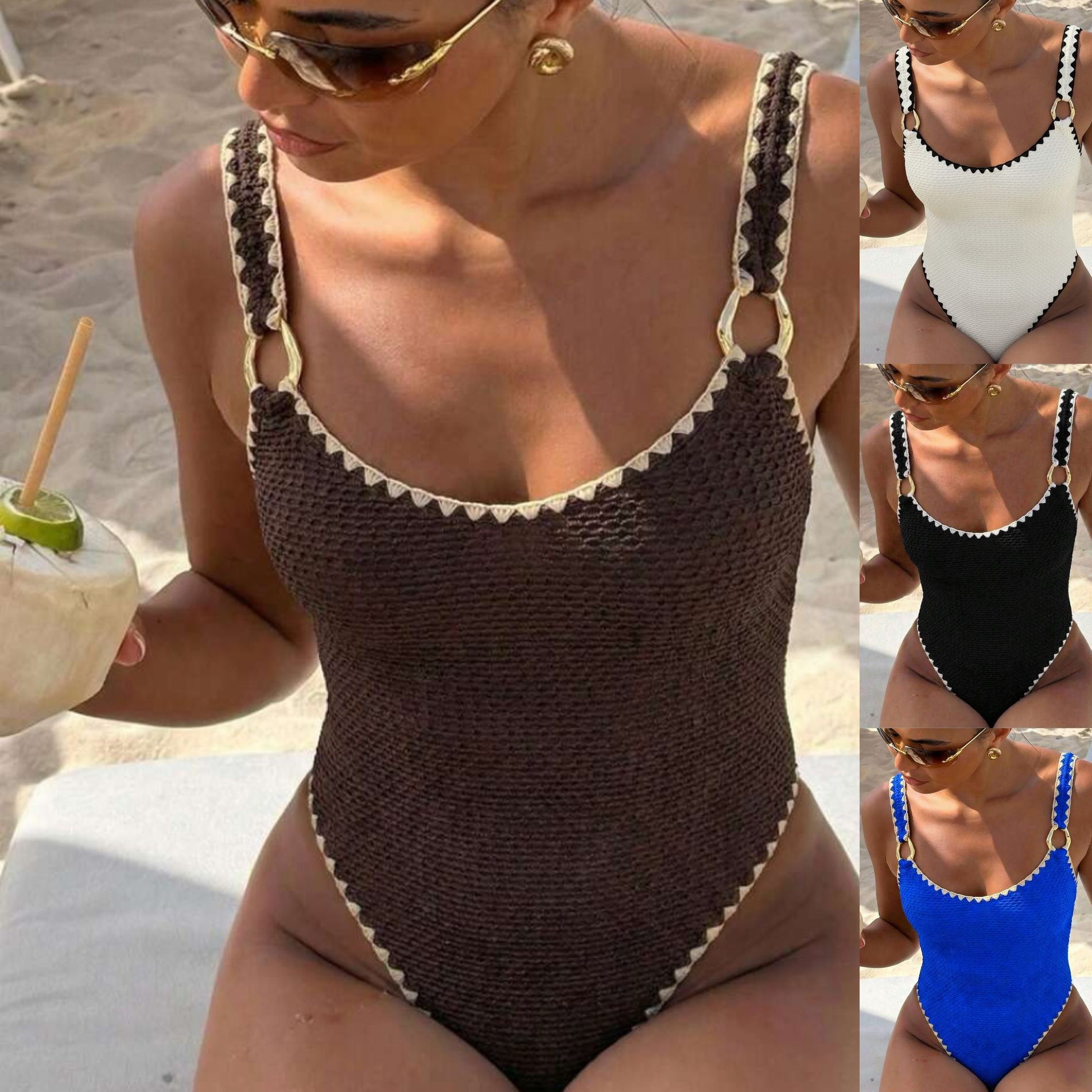 ملابس سباحة نسائية بدون أكمام  - مراجعة Womens Suit وسعره