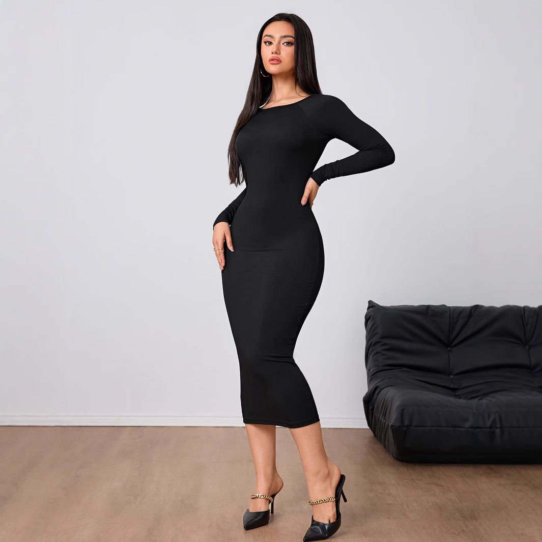 فستان نسائي بسيط وأنيق لفصلي ا - مراجعة Midi Dress وسعره