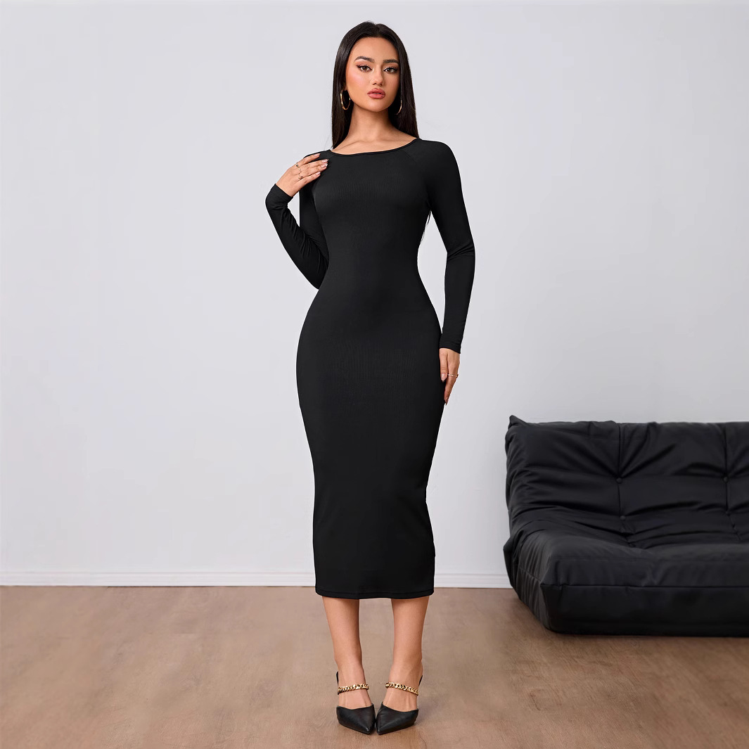 فستان نسائي بسيط وأنيق لفصلي ا - مراجعة Midi Dress وسعره