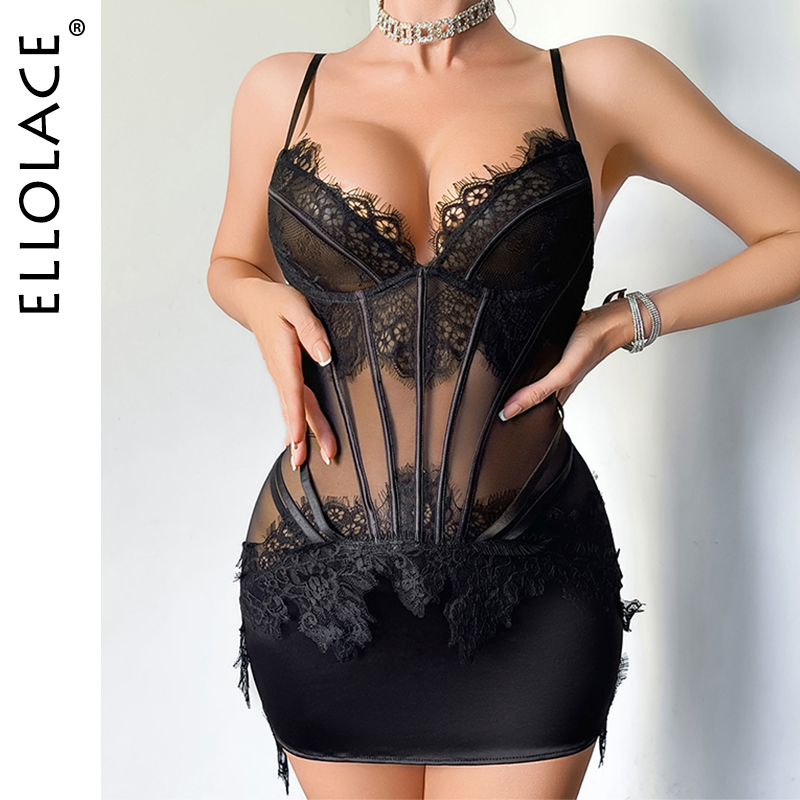 طقم ملابس داخلية من إيلولاس من - مراجعة Lace Dress وسعره