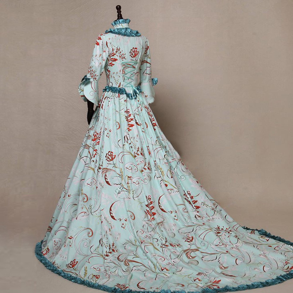 فستان بتصميم رقع مطبوعة وقصة و - مراجعة Evening Gown وسعره