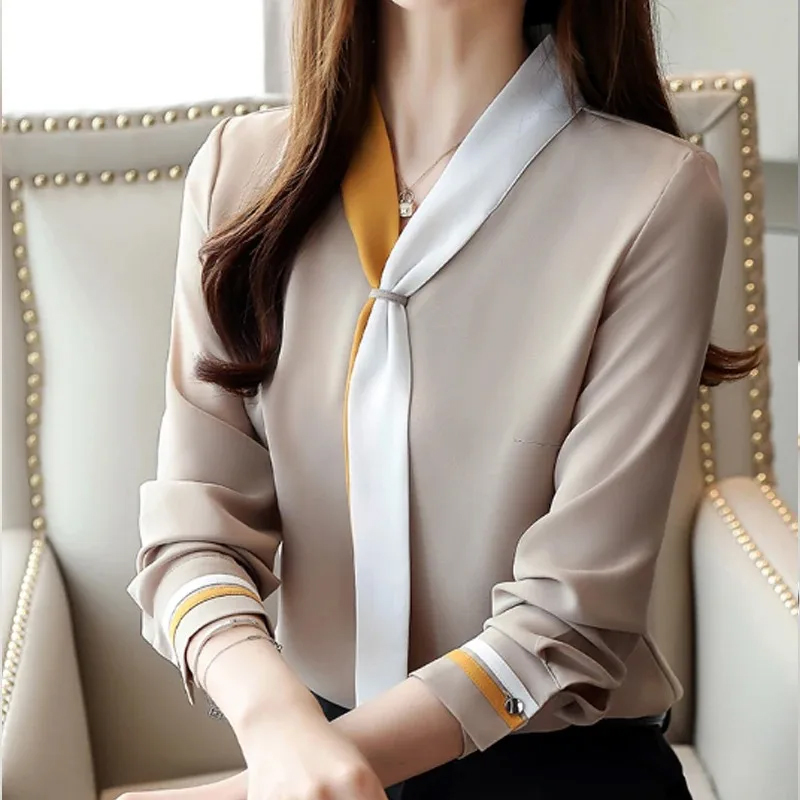 بلوزات شيفون نسائية كلاسيكية ب - مراجعة Silk Blouse وسعره