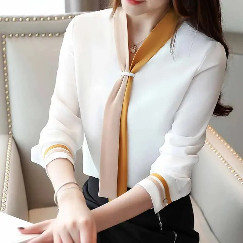 بلوزات شيفون نسائية كلاسيكية ب - مراجعة Silk Blouse وسعره