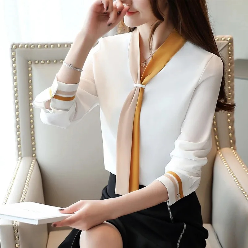بلوزات شيفون نسائية كلاسيكية ب - مراجعة Silk Blouse وسعره