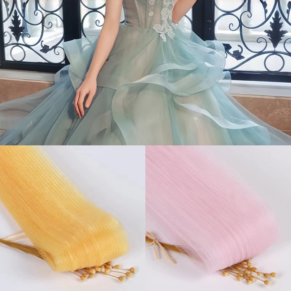 شبك مرن للخياطة لفساتين الزفاف - مراجعة Formal Dress وسعره